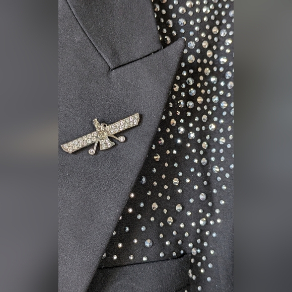 BARABAS Splendor Case Blazer, Black w/Silver Studs, XL - Picture 7 of 14